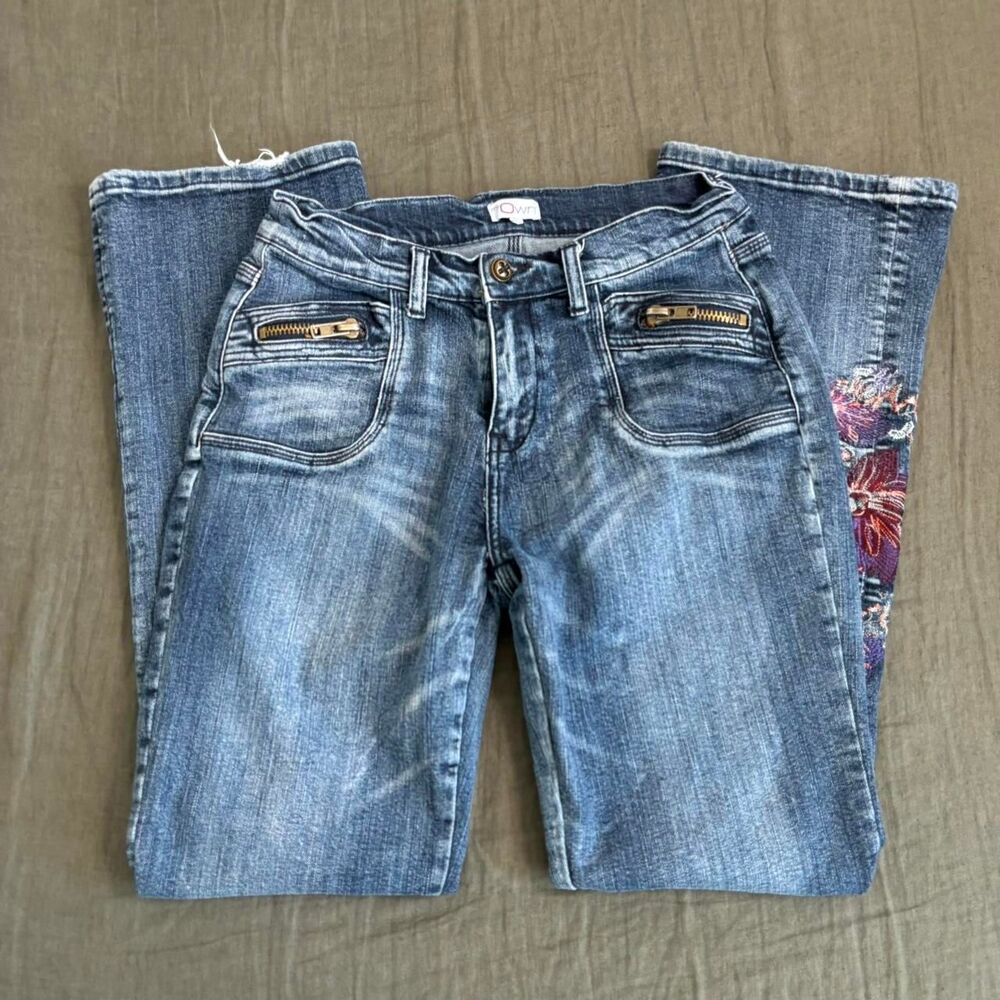 my own y2k flared jeans